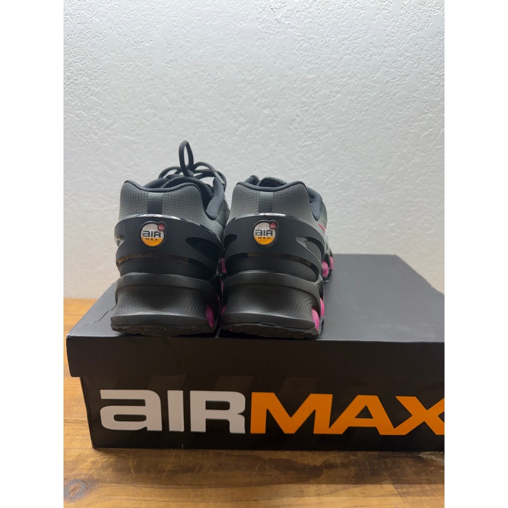 Nike Air Max Dn Smoke Grey Fireberry Black IH4119-004 Mens 12.5 Running Shoes - Picture 4 of 9